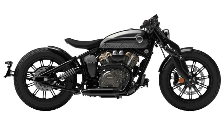 ベンダ｜ナポレオンボブ250｜水冷250cc・V型2気筒のカスタムクルーザー「BENDA ナポレオンボブ250」日本上陸ほぼ確！ 独自のサスペンションを持つ怪マシン