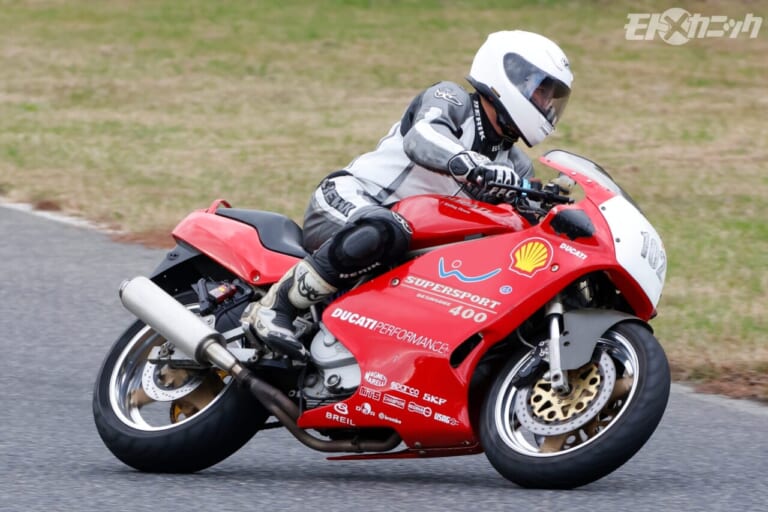 BOST｜走行｜DUCATI 400SS｜[旧車サーキット走行会] アストライドB.O.S.T.：第1回にして大盛況! シングル＆ツインオーナーが大挙エントリー