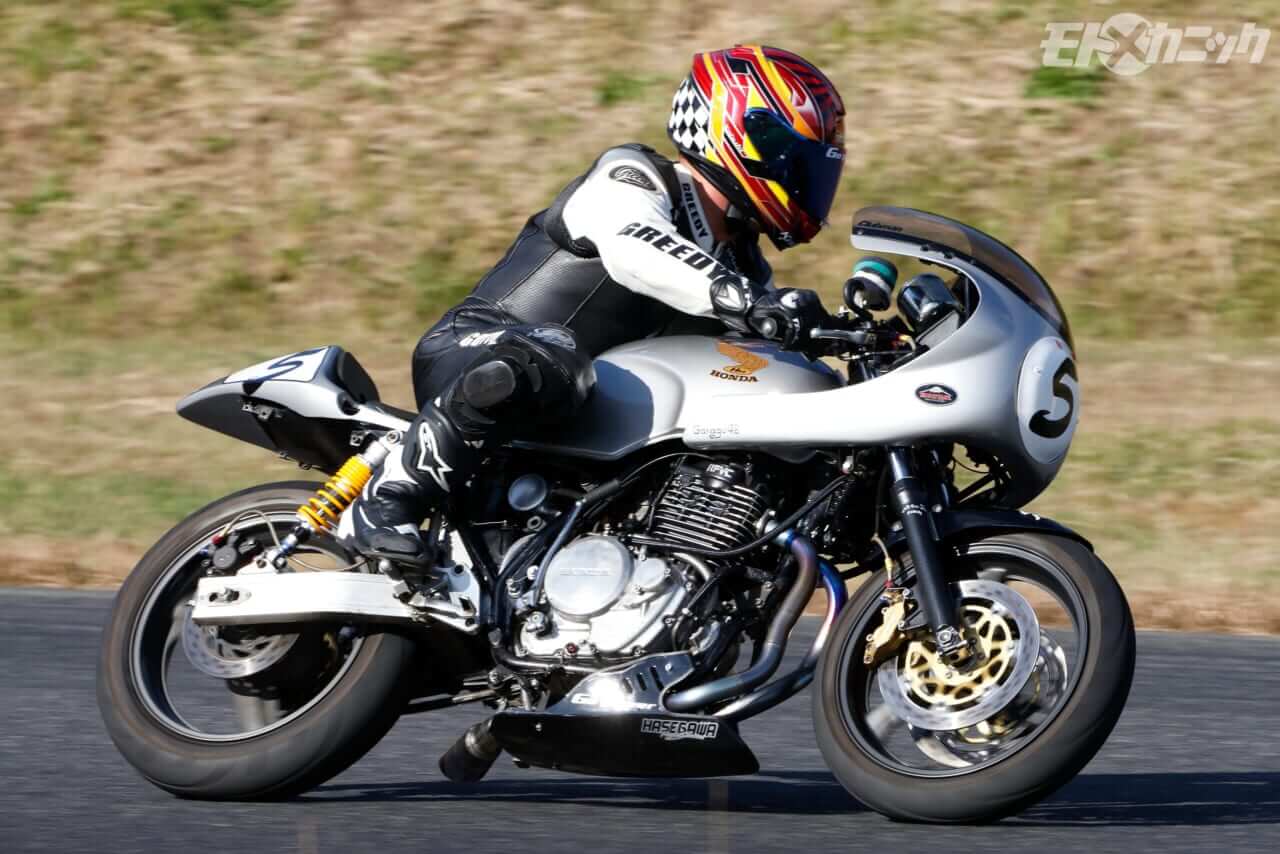 BOST｜走行｜HONDA GB400TT｜[旧車サーキット走行会] アストライドB.O.S.T.：第1回にして大盛況! シングル＆ツインオーナーが大挙エントリー