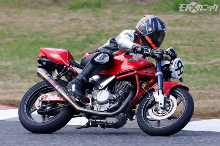 BOST｜走行｜SUZUKI Goose350｜[旧車サーキット走行会] アストライドB.O.S.T.：第1回にして大盛況! シングル＆ツインオーナーが大挙エントリー