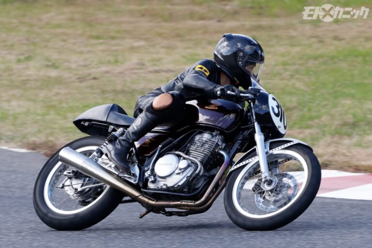 BOST｜走行｜HONDA GB500TT｜[旧車サーキット走行会] アストライドB.O.S.T.：第1回にして大盛況! シングル＆ツインオーナーが大挙エントリー
