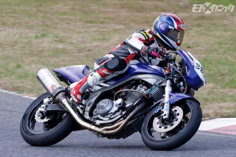 BOST｜走行｜YAMAHA SRX600｜[旧車サーキット走行会] アストライドB.O.S.T.：第1回にして大盛況! シングル＆ツインオーナーが大挙エントリー