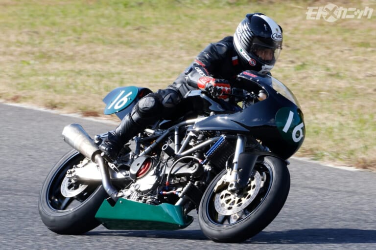 BOST｜走行｜DUCATI SS1000DS｜[旧車サーキット走行会] アストライドB.O.S.T.：第1回にして大盛況! シングル＆ツインオーナーが大挙エントリー