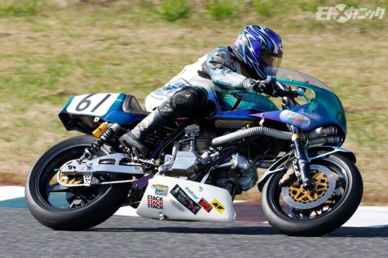 BOST｜走行｜DUCATI MHR｜[旧車サーキット走行会] アストライドB.O.S.T.：第1回にして大盛況! シングル＆ツインオーナーが大挙エントリー