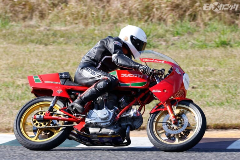 BOST｜走行｜DUCATI MHR｜[旧車サーキット走行会] アストライドB.O.S.T.：第1回にして大盛況! シングル＆ツインオーナーが大挙エントリー