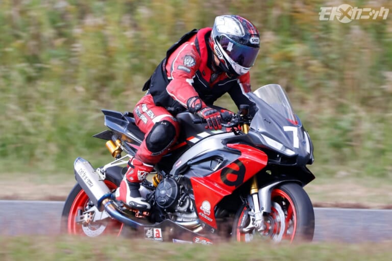 BOST｜走行｜Aprilia RS660｜[旧車サーキット走行会] アストライドB.O.S.T.：第1回にして大盛況! シングル＆ツインオーナーが大挙エントリー