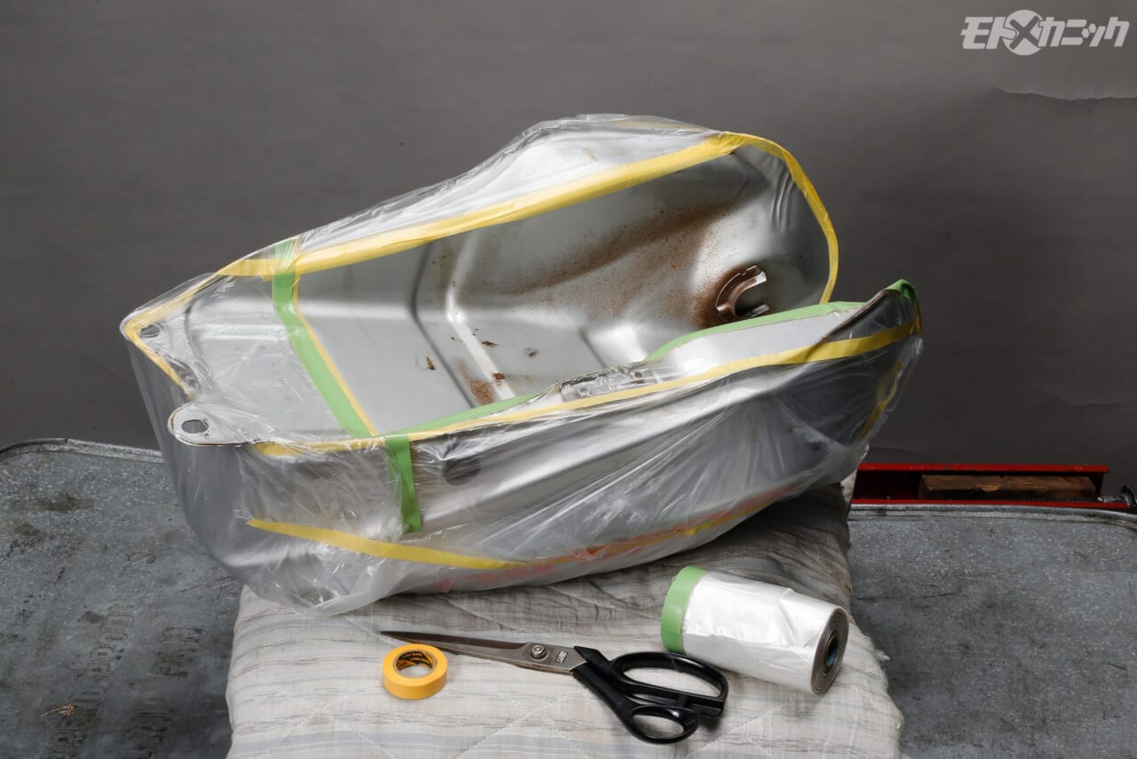 ｜[バイクメンテDIY] スプレー塗装で赤サビを食い止める! 簡単手軽にできて効果抜群のサビ対策〈ラストロックシステム〉