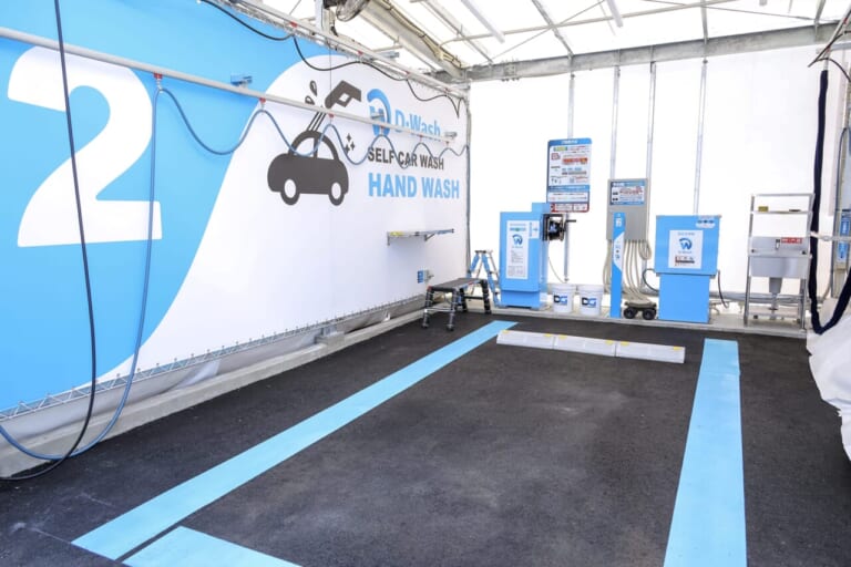 個別ブース|令和の最新洗車場はバイクに最適! 手軽にピカピカ【D-Wash体験レポート】 | クロスカブ110はキレイになるか?!