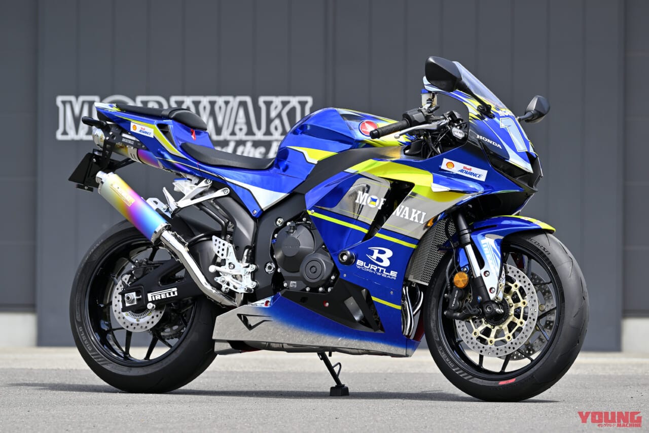 |変則2本出し”MD211VF管”復活! CBR600RR用モリワキ「ZERO GP ANO」