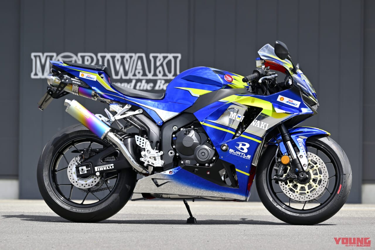 モリワキ|ZERO GP ANO|CBR600RR|PC40|変則2本出し”MD211VF管”復活! CBR600RR用モリワキ「ZERO GP ANO」