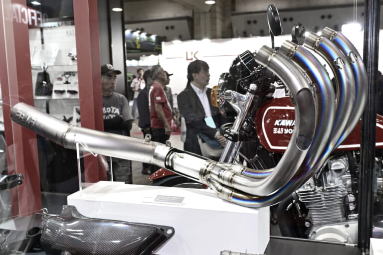 ヨシムラ|カワサキZ1|マフラー|手曲げ|ストレートサイクロン|チタン|4-2-1|F-tuning||60万円のお宝ヨシムラ管!! カワサキZ1用の手曲げチタンマフラー”F-tuning”【6/21から申込スタート!】