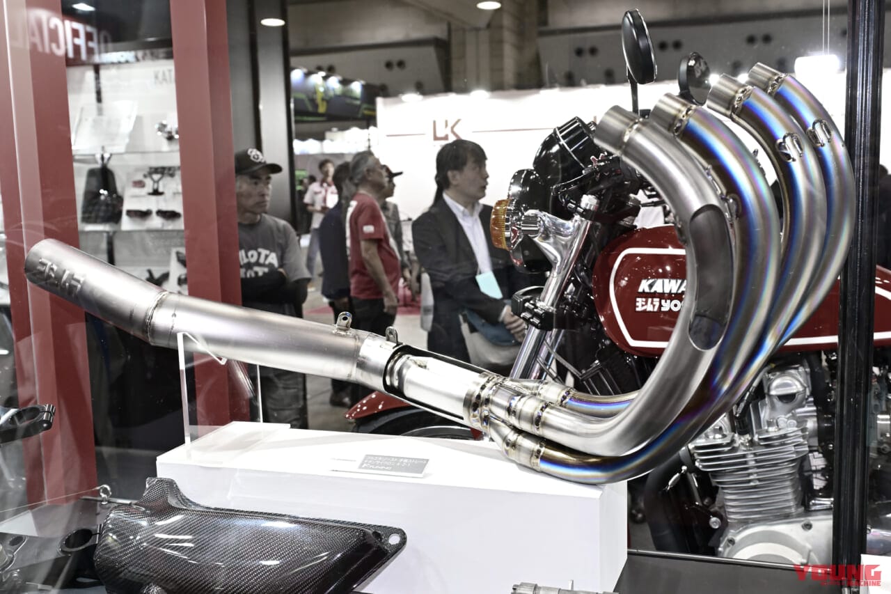 ヨシムラ|カワサキZ1|マフラー|手曲げ|ストレートサイクロン|チタン|4-2-1|F-tuning||60万円のお宝ヨシムラ管!! カワサキZ1用の手曲げチタンマフラー”F-tuning”【6/21から申込スタート!】