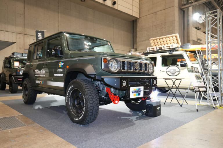7月から納車ペースが「加速する」ジムニーノマド【カスタムにも熱視線】アピオ／トラスト／WALDの注目カスタム3選