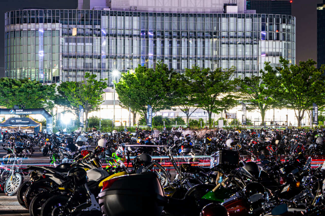 NIGHT RIDER MEETING TOKYO 2025｜【NIGHT RIDER MEETING TOKYO 2025】お台場に1556台のバイクが大集合!〈BMWモトラッド〉