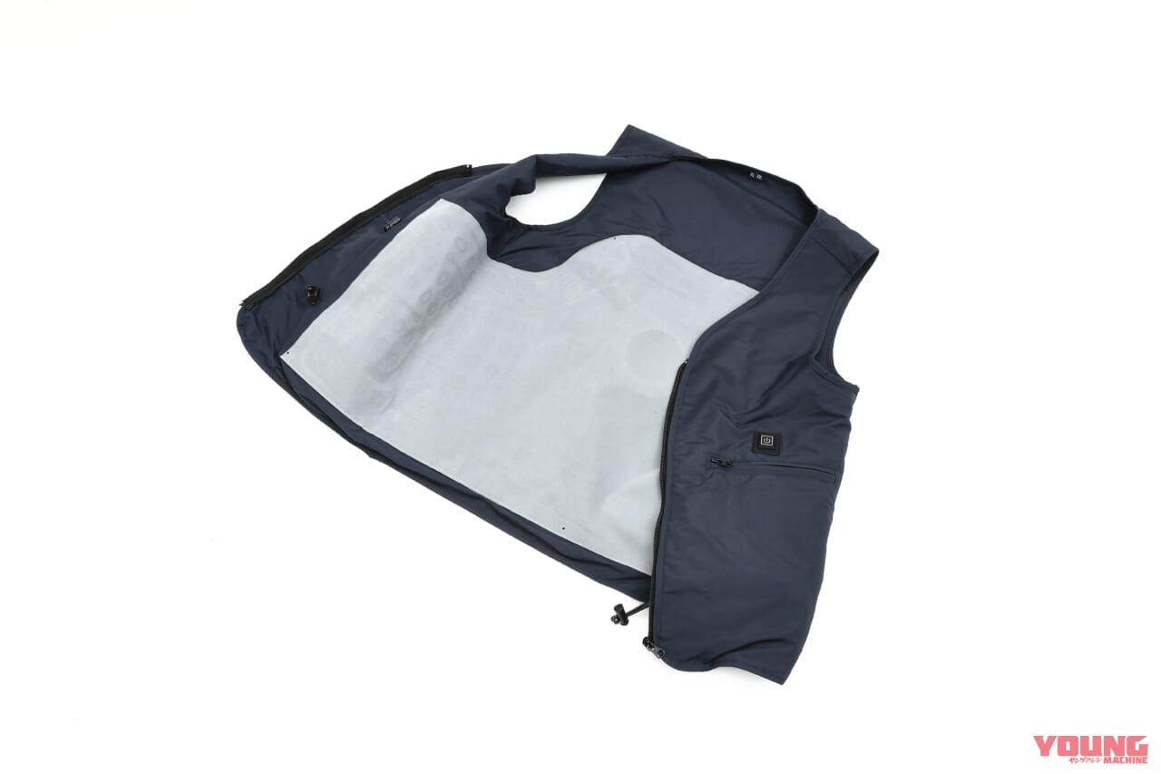 PowerArQ Cooling Vest｜夏のツーリングが快適になる! 最長10時間ひんやりが持続する水冷循環式冷却ベストが登場