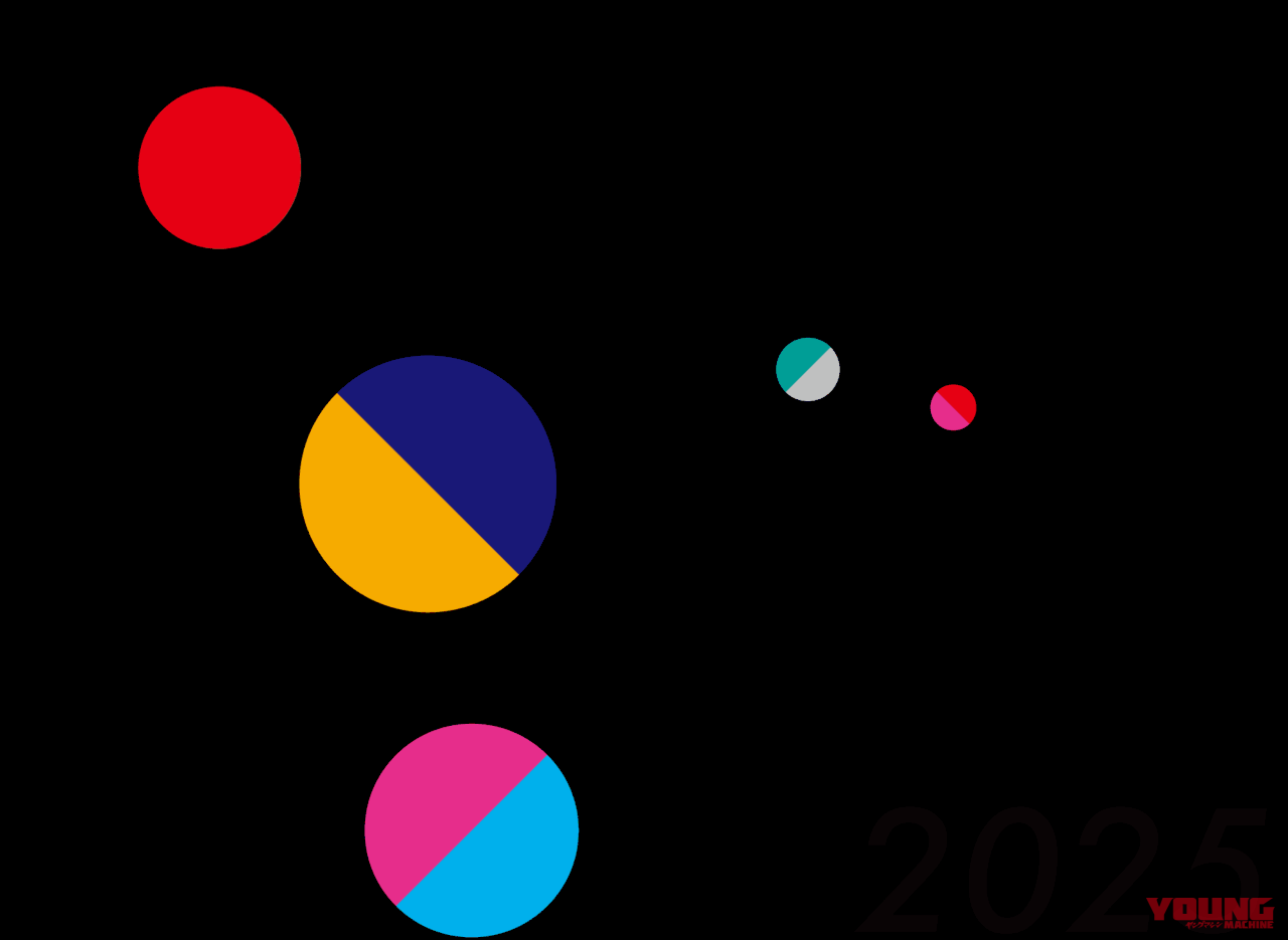 ジャパンモビリティショー2025 ロゴ｜【開催概要と新企画を発表】ジャパンモビリティショー2025にはカワサキ／スズキ／ホンダ／ヤマハ／アイディアも参加