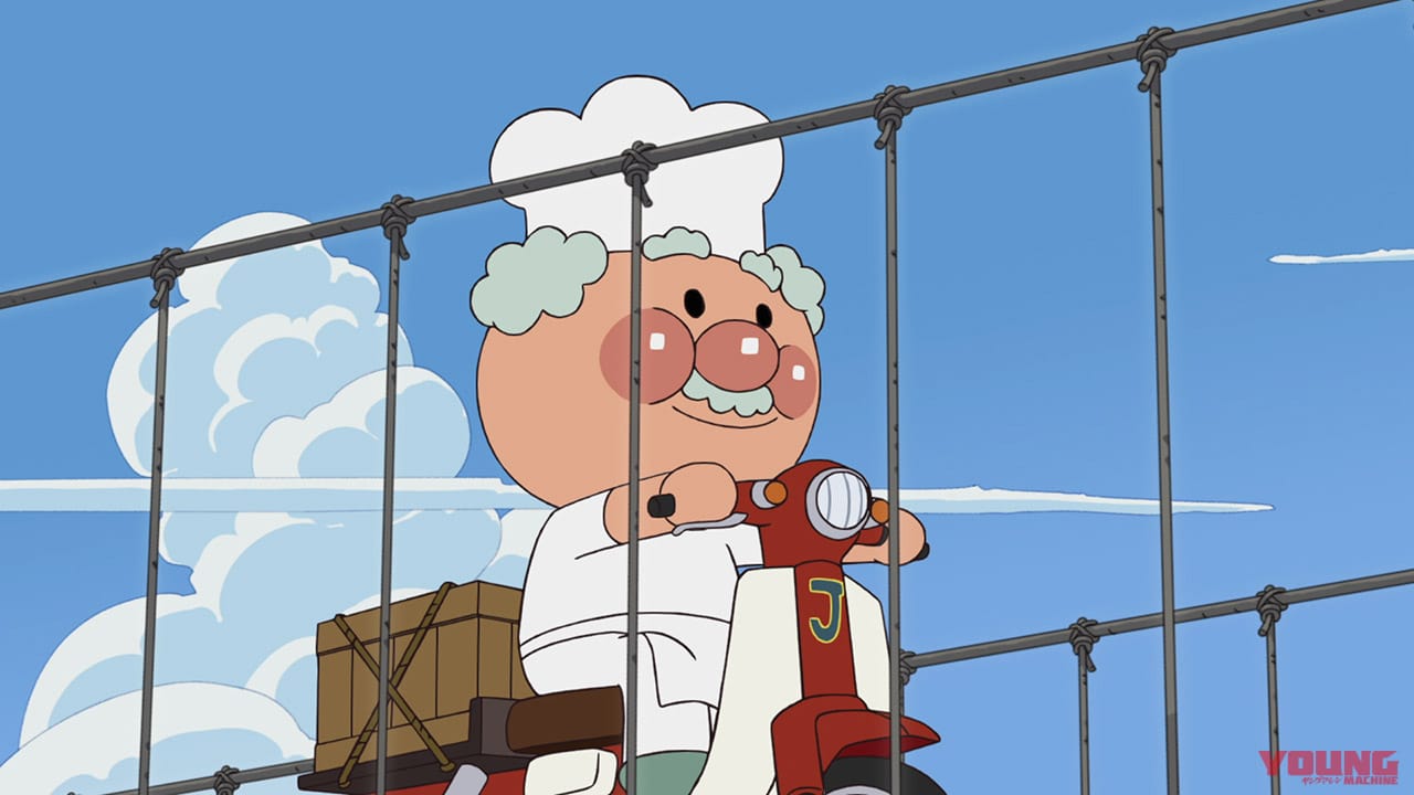 映画『それいけ!アンパンマン チャポンのヒーロー!』|ジャムおじさんは隠れたバイク乗り! 歴代愛車を紹介 | 最新映画では「スーパーカブ」登場か?【アンパンマン新作映画公開記念】