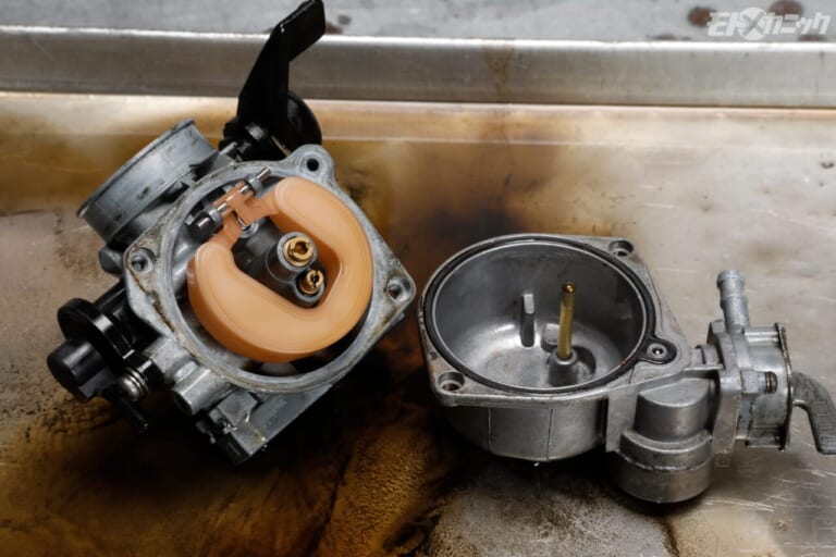 ホンダ｜スーパーカブ用PBキャブ｜分解｜「ラインナップにない機種のキャブで困っているオーナー必見！」燃調キットを作ってくれるかも＜キースター｜燃調キット＞