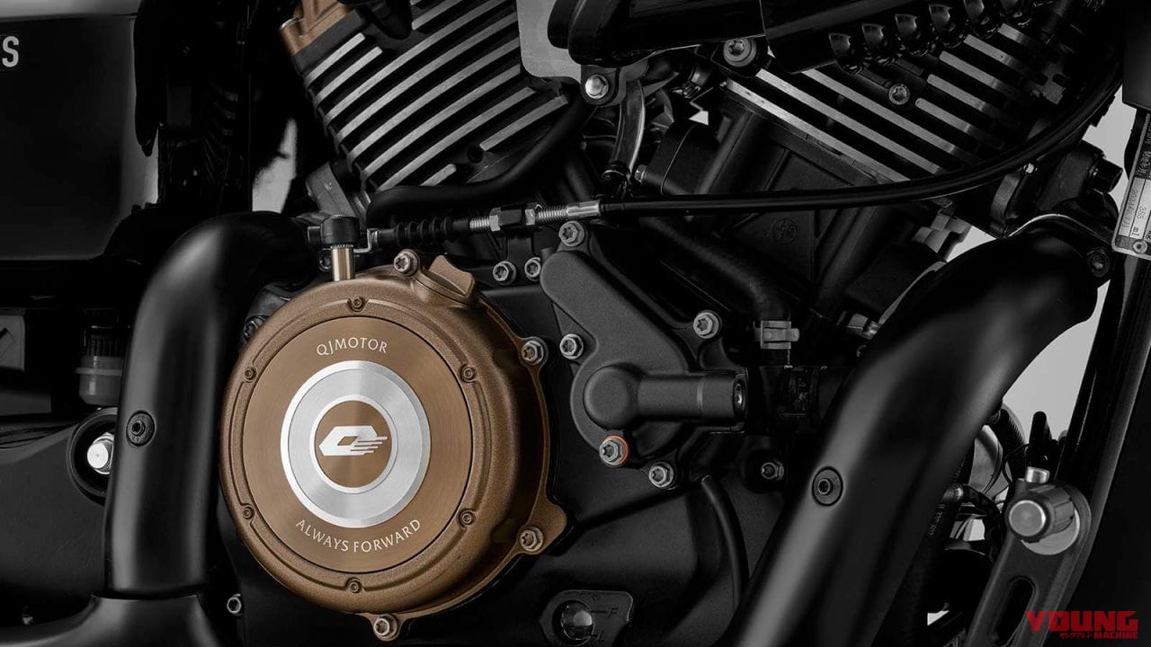 QJMOTOR SRV 400 VS｜400ccクラスのVツインクルーザー！ QJMOTOR「SRV400VS」7月より入荷、シート高734mmで77万8000円
