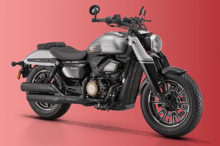 QJMOTOR SRV 400 VS｜400ccクラスのVツインクルーザー！ QJMOTOR「SRV400VS」7月より入荷、シート高734mmで77万8000円