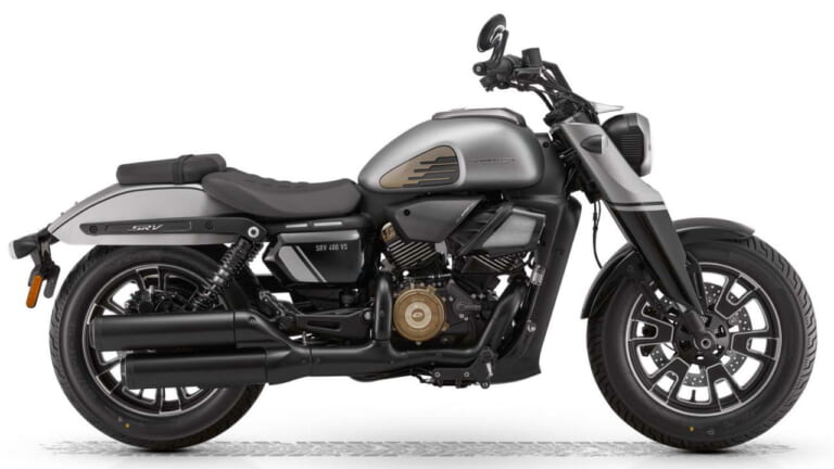 QJMOTOR SRV 400 VS｜400ccクラスのVツインクルーザー！ QJMOTOR「SRV400VS」7月より入荷、シート高734mmで77万8000円