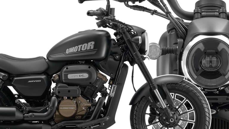 「AT免許で運転できる!」Vツイン搭載の軽二輪クルーザー！ QJMOTOR「SRV250A」が69万8000円で登場
