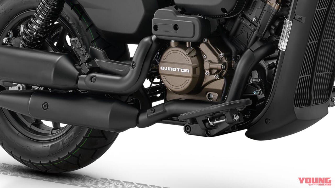 QJMOTOR SRV 250 A｜「AT免許で運転できる!」Vツイン搭載の軽二輪クルーザー！ QJMOTOR「SRV250A」が69万8000円で登場
