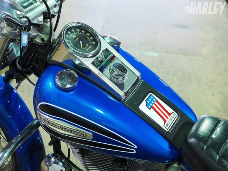 ハーレーダビッドソン｜FX1200 SUPERGLIDE ボートテール1971年式｜タンク｜[ハーレーショップガイド] マイパフォーマンス：国内最大級のビンテージハーレー在庫を取り扱う専門店