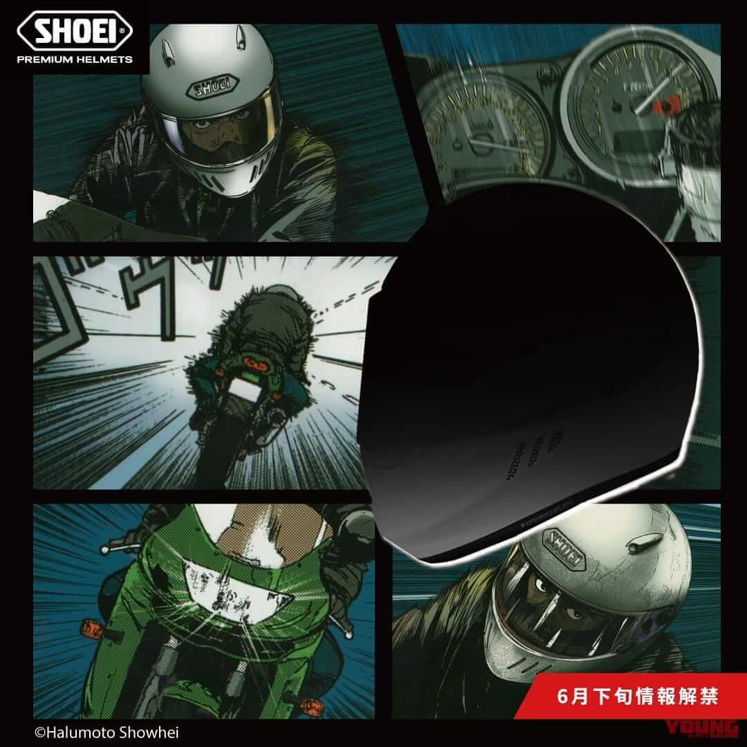 SHOEI|WYVERN III|SHOEI新型「ワイバーン」登場予告!! 東本昌平イラストとともにディーザー開始