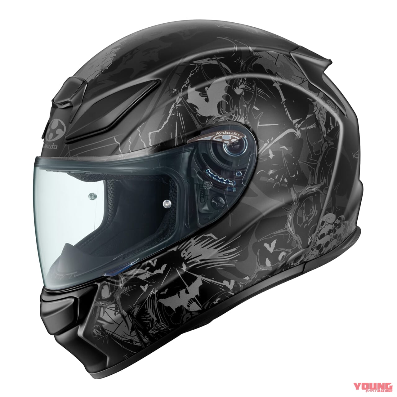 ｜【Kabuto】高い空冷性能を誇るフルフェイスヘルメット「SHUMA」に新グラフィック「NIGHTER」が登場