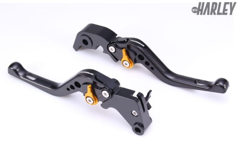 SPEEDRA｜アジャストレバー 3Dショートタイプ レボリューションMAXモデル用｜[ハーレーカスタム] ハーレー分野でも高品質なオリジナルアルミビレットパーツを開発〈SPEEDRA〉