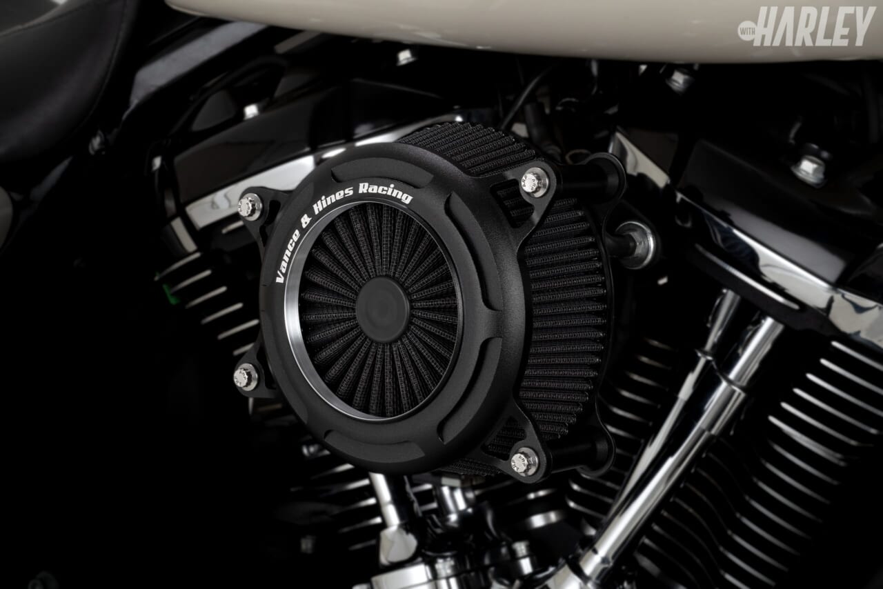 VANCE&HINES｜VO2 Onyx エアクリーナー｜[ハーレーダビッドソンカスタム] 厳選・パフォーマンスアップパーツ〈スズキ＆アソシエイツ〉