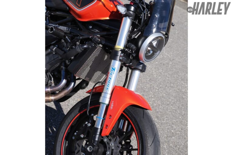 テクニクス｜TASC｜ハーレーX350の前後サスペンションをカスタム。テクニクス／ナイトロン／ハイパープロ／YSSでレーシーにキメる