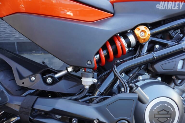 トライジャ｜YSSサスペンションX350専用TRIJYAオリジナル レース仕様｜ハーレーX350の前後サスペンションをカスタム。テクニクス／ナイトロン／ハイパープロ／YSSでレーシーにキメる