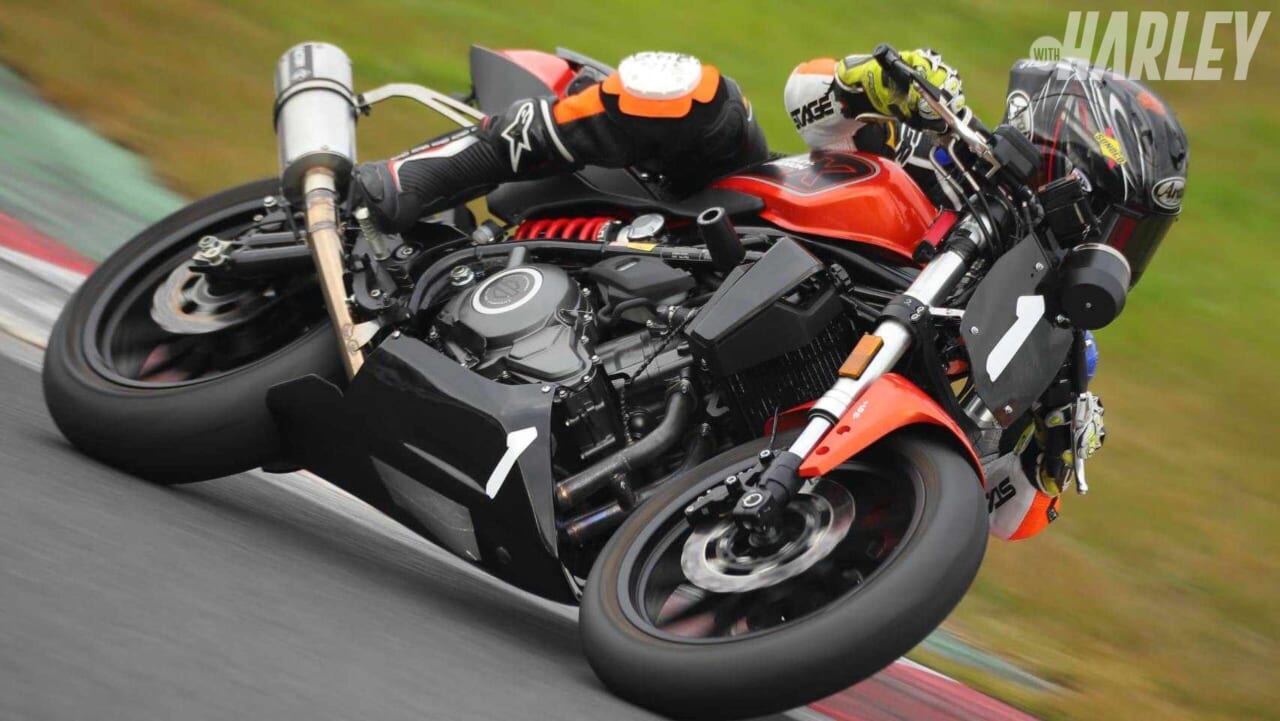 トライジャ｜YSSサスペンションX350専用TRIJYAオリジナル レース仕様｜ハーレーX350の前後サスペンションをカスタム。テクニクス／ナイトロン／ハイパープロ／YSSでレーシーにキメる