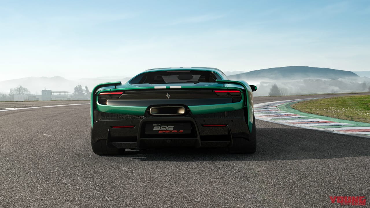 |【最高速330km/h超】フェラーリ 296 スペチアーレ徹底解説! サーキット直系エアロ×880馬力ハイブリッドの全貌