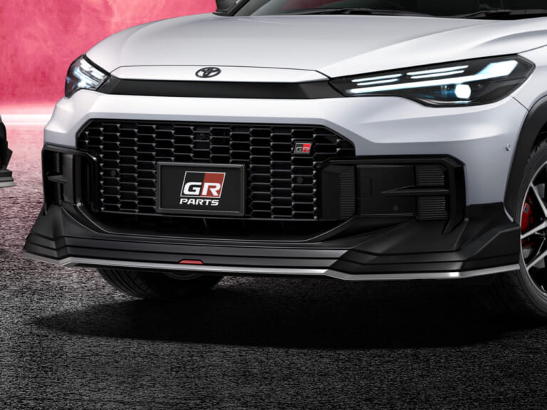 GR PARTS｜「空力で走りの質を高める」GRパーツ：最新カローラクロス用 新アイテムが販売開始
