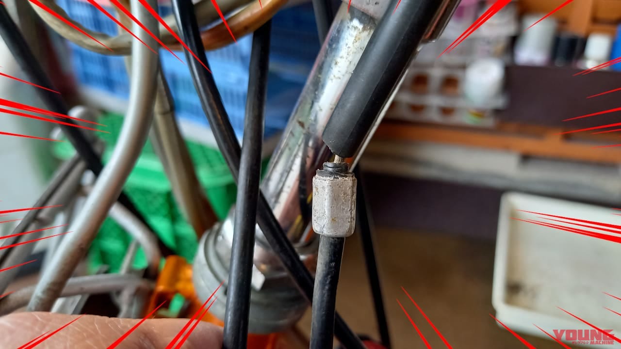 ”キュッと収縮”が効く! 折れたケーブルアウターのカンタン補修には熱収縮チューブが使える件|”キュッと収縮”が効く! 折れたケーブルアウターのカンタン補修には熱収縮チューブが使える件