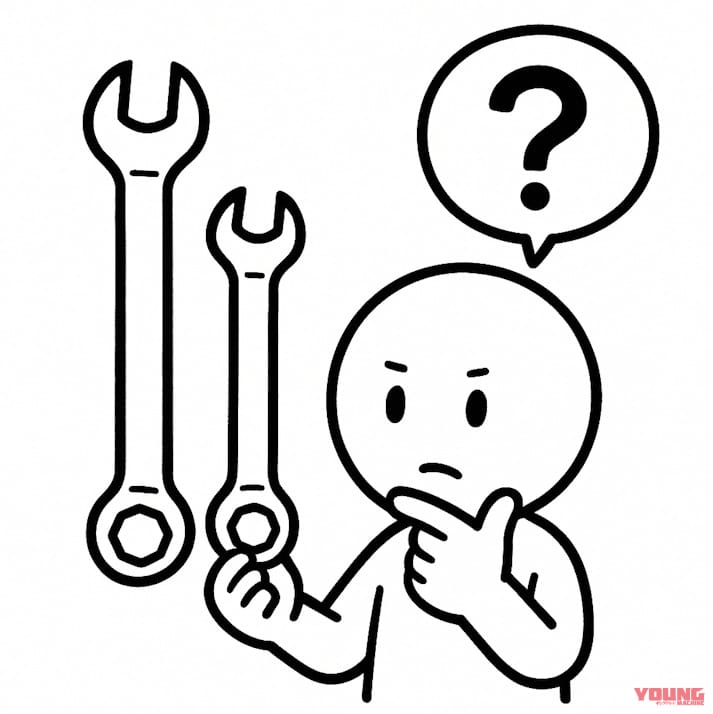 【バイクメンテ工具の疑問】スパナやレンチの長さ違いのなぜ。サイズごとの“絶妙な理由”とは