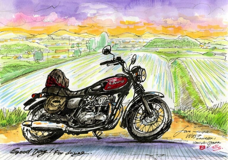 小川けんいち個展「MATO【的】~描かずにはいれない人たち~」|【バイクの絵が超イイ】「描かずにはいられない人たち」イラストレーター・小川けんいち展「MATO【的】」東京・上野で開催〈6/6-7〉