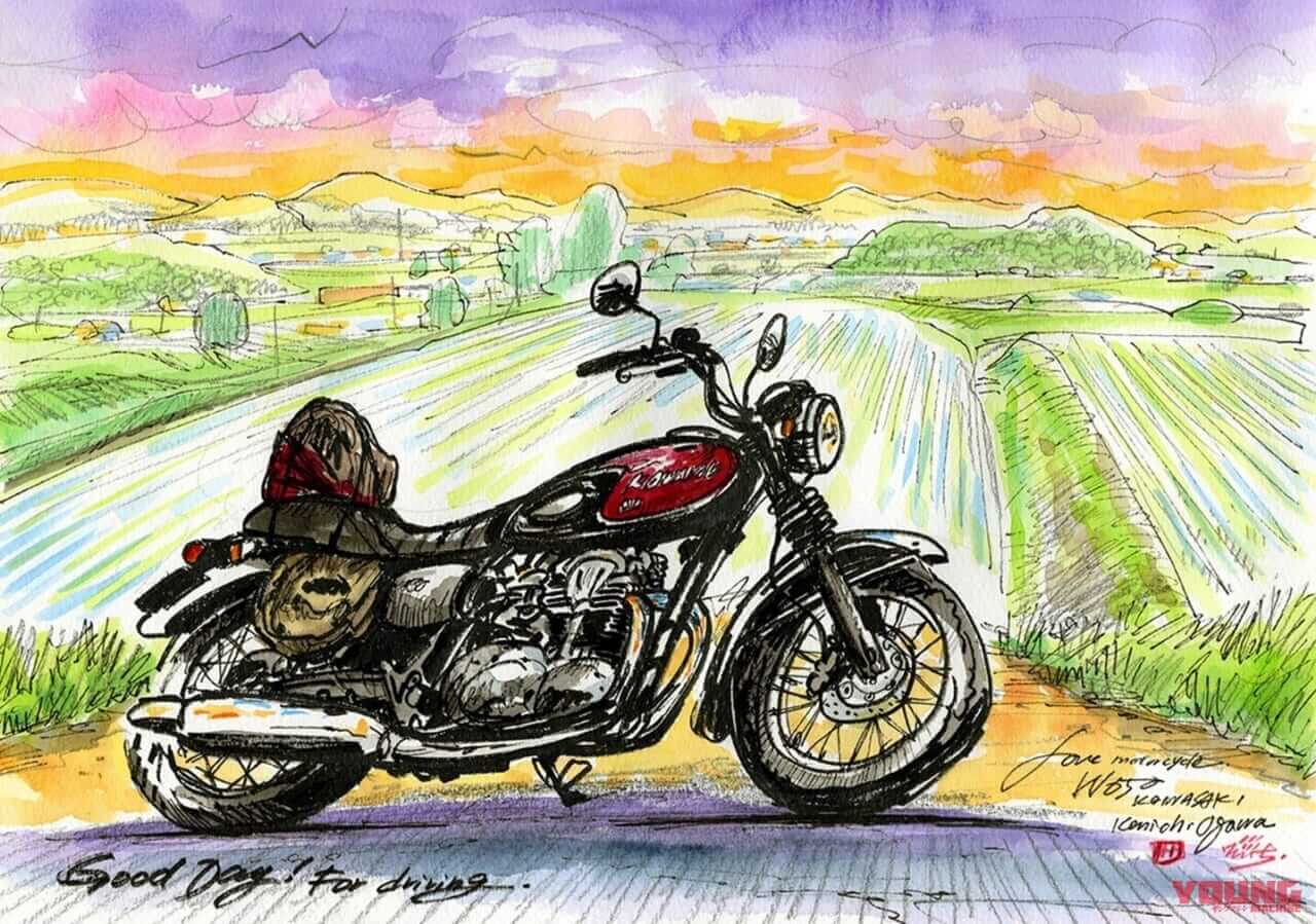 小川けんいち個展「MATO【的】~描かずにはいれない人たち~」|【バイクの絵が超イイ】「描かずにはいられない人たち」イラストレーター・小川けんいち展「MATO【的】」東京・上野で開催〈6/6-7〉