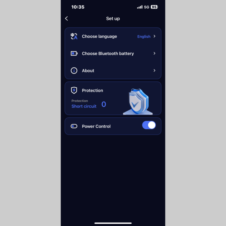 スマホアプリ画面｜Bluetooth内蔵の次世代バッテリー「Lead Maxリードマックス」が日本上陸! スマホで監視＆非常時も安心の画期的な機能とは?