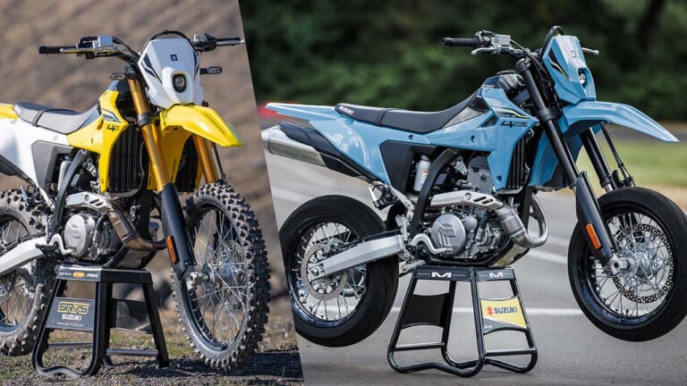 スズキ新型「DR-Z4S」「DR-Z4SM」の英国価格が判明!|DR-Z4S100万超え!?/GSX-8系ネオクラetc。スズキ関連注目ニューストピック【2025年6月版】