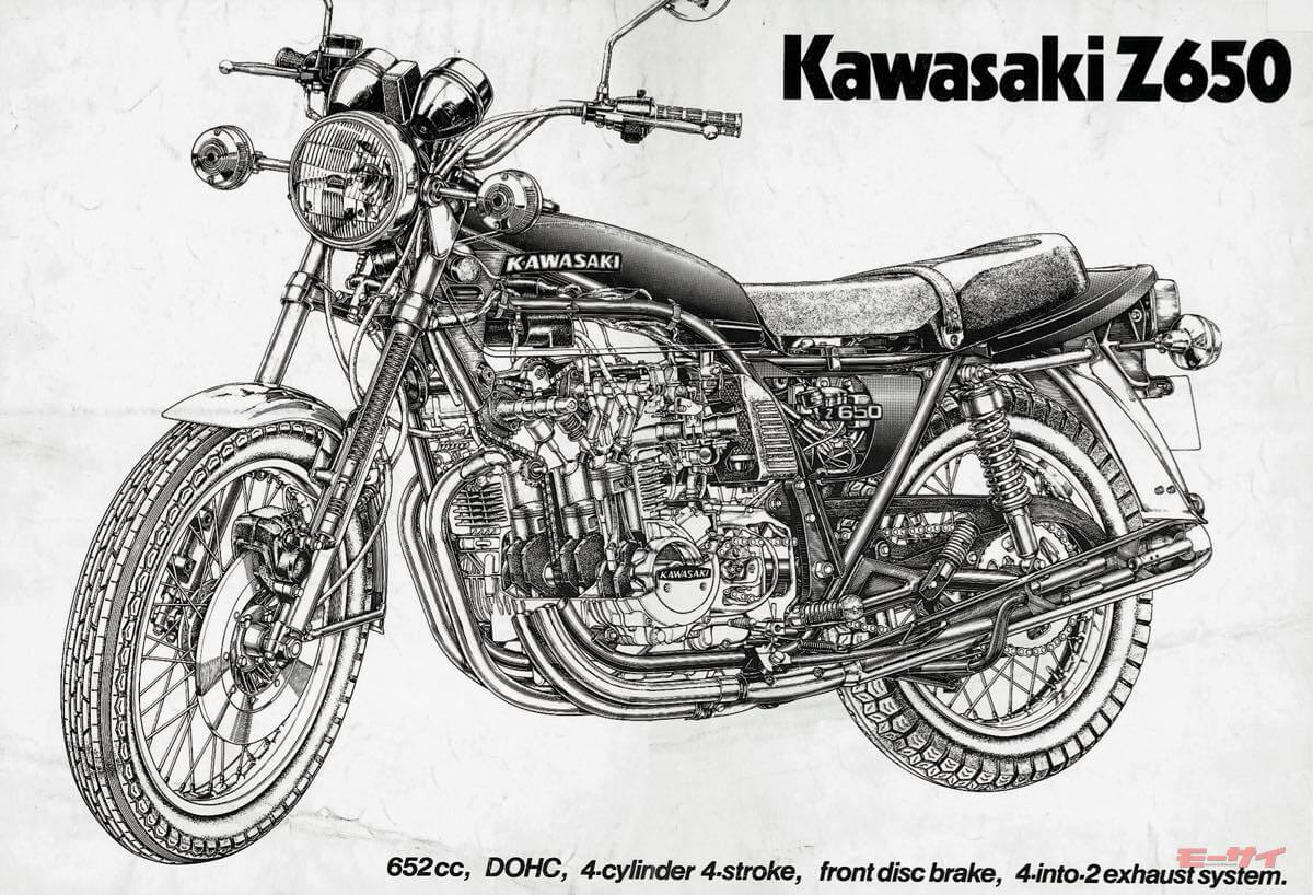 ｜「両方乗ったことある人いる？」Z650（1976）vs ゼファー750（2006）カワサキ伝統の空冷4発「ザッパー」その原点と最終形を比較試乗