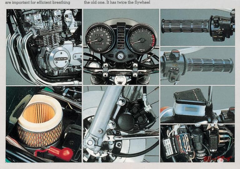 改良が加わった部分を紹介するZ650 B2のカタログ｜「全部知ってる？」Z650からZ750FX-IIIまで【カワサキ・ザッパーの系譜：1976～1981編】