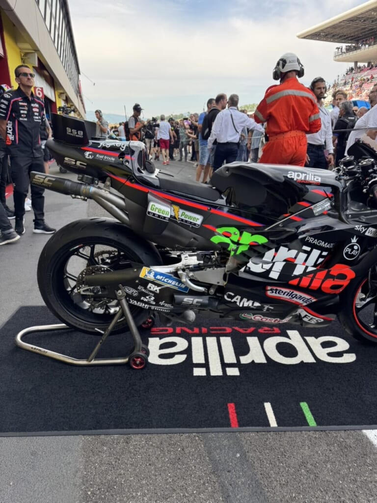 アプリリア｜RS-GP｜イタリアGP｜2025｜「MotoGPマシンの“音”に抱いたモヤモヤ……ドゥカティ、何かやってる？」【ノブ青木の上毛グランプリ新聞 Vol.29】