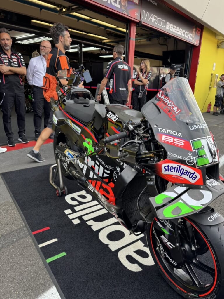 アプリリア｜RS-GP｜イタリアGP｜2025｜「MotoGPマシンの“音”に抱いたモヤモヤ……ドゥカティ、何かやってる？」【ノブ青木の上毛グランプリ新聞 Vol.29】
