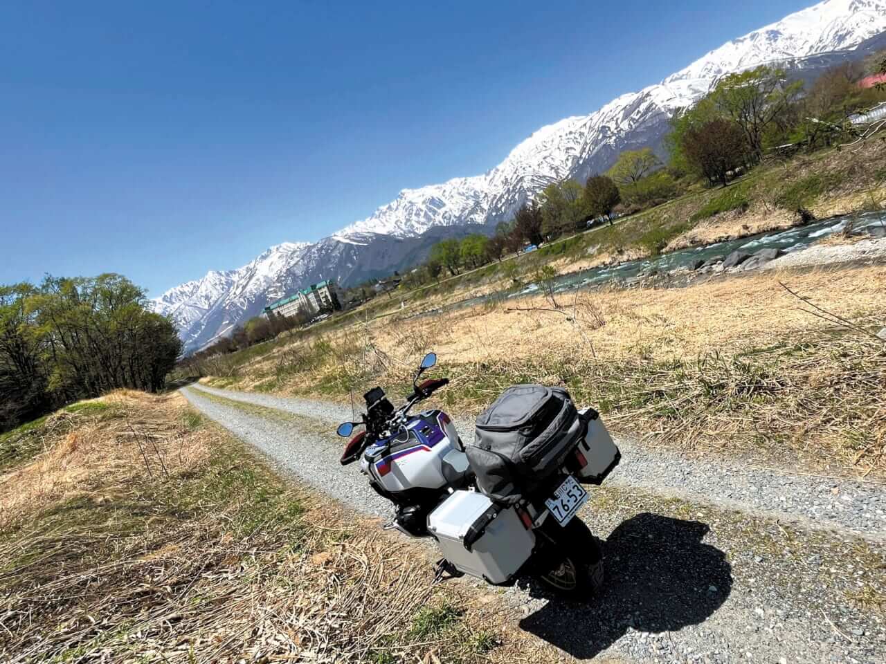 ｜【BMW R1300GSAで行く】白馬村 風土青史〜信州・白馬村の自然と歴史を探る