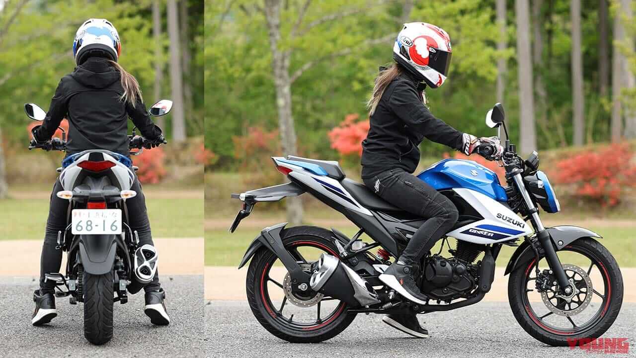 スズキ｜ジクサー150｜岡崎静夏｜「バランス絶妙」「気難しさゼロ」レーシング女子・岡崎静夏のスズキ ジクサー150試乗インプレッション
