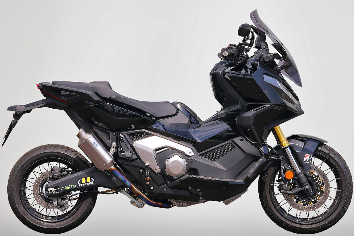 ホンダX-ADV用フルエキゾーストマフラー　TSR　カスタム　｜TSR×NAPS【X-ADV(’21-23 RH10)用2本出しフルエキゾーストを発売開始!】